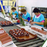 TI-Electronic inductor production picture