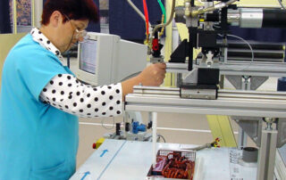 TI-Electronic inductor production picture